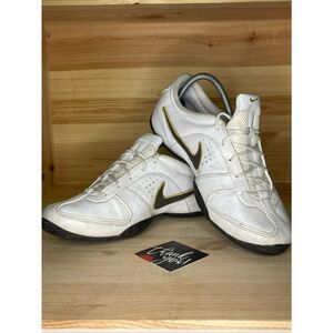 Nike Air Zoom White & Black Athletic Sneaker Shoes Mens Size 9.5